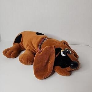 Tonka Pound Puppies Puppy 1985 Brown Dog Black Spots 18 Stuffed Animal